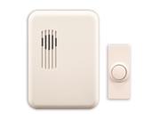 Wireless SL 6151 C Plug In Door Chime Kit in White