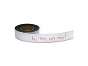 Baumgartens Magnetic Label Tape 2 X50 Roll White