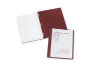 Avery Dennison Clear Front Report Cover Coated Paper 3 Prong Rd