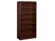 Lorell Bookcase 6 Shelves Adjustable 36 Wx12 Dx72 H Mahogany