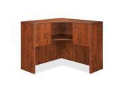 Lorell Corner Hutch 41 X41 X36 Cherry