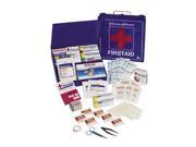Johnson Johnson First Aid Kit 227 Pieces For Up To 50 People Metal Shell