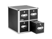 Idea Stream Vaultz CD Cabinet 4 Drawer 8 1 2 X15 X14 660 Cap