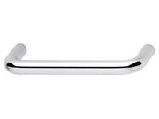 Steel Drawer Pull in Polished Chrome Set of 10