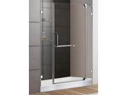 Frameless Shower Door w 2 Glass Shelves