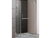 34.75 in. Shower Door w 2 Glass Shelves