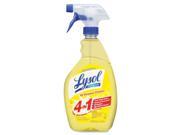 Reckitt Benckiser Disinfectant Cleaner All Purpose 32 Oz 12 Ct Lemon Scent