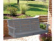 Weatherly 5 ft. Porch Swing in Coastal Teak Finish