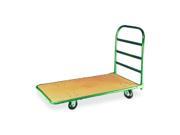Sparco Products Heavy Duty Platform Truck 1400 Lb Capacity 30 X60 X32 Green