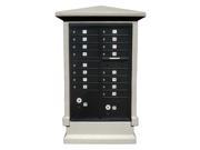 Decorative Stucco CBU Mailbox Center Column Non Painted