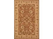 Harmony Area Rug In Green Gold 5.5 ft x 3.5 ft.