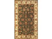 Golden Area Rug In Dark Green Beige 11 ft. x 8 ft.