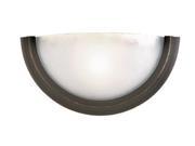 Design House 514570 Fairfax 1 Light Wall Sconce Oil Rubbed Bronze Finish 514570