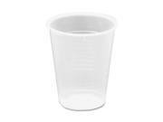 Genuine Joe Translucent Plastic Cup 9 Oz 2400 Ct