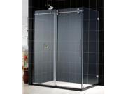 Enigma Frameless Shower Enclosure Polished Stainless Steel