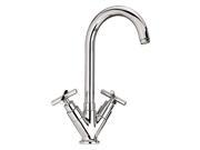 Luxe Dual Handle Faucet Brushed Nickel