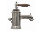 Fountainhaus Single Hole Lavatory Faucet Brushed Nickel