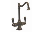 Forever Hot Instant Water Dispenser Faucet w Traditional Spout Antique Brass