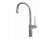 Metrohaus Commercial Single Hole Faucet w Flexible Spout Polished Chrome