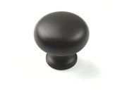 Plymouth 1 1 4 in. dia. Solid Brass Knob Set of 10 Polished Antique