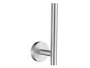 Home Spare Toilet Roll Tissue Holder in Brushed Chrome Finish