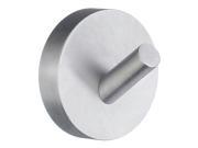 Home Towel Hook in Brushed Chrome Finish
