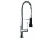Jewel Faucets Single Hole Kitchen Faucet Polished Nickel