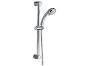 Jewel Faucets Adjustable Slide Rail and Multi Function Hand Shower Unit Brushed Copper
