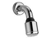 Jewel Faucets Adjustable Anti Lime Shower Head Flash Black