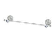 12 in. Towel Bar with Glass Crystals