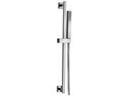 Jewel Faucets Modern Adjustable Slide Rail and Hand Shower Unit Brushed Copper