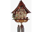 8 Day Curved Roof Chalet Cuckoo Clock