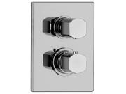 Jewel Faucets Thermostatic Valve Body and J15 Series Trim Brushed Nickel