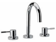 Jewel Faucets Two Lever Handle Widespread Lavatory Faucet Brushed Nickel
