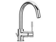 Jewel Faucets Single Lever Handle Lavatory Faucet Polished Gold