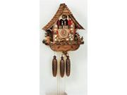 8 Day Chalet Style Wooden Black Forest House Cuckoo Clock