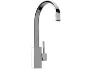 Jewel Faucets Single Hole Kitchen Faucet Polished Nickel