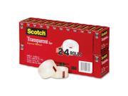 3M Tape Refill 3 4 X1000 24 Pack Clear