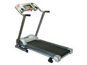 Easy Up Motorized Treadmill in Silver and Black