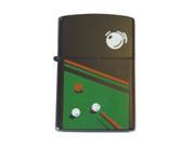 Sterling Gaming Lighter in Black w Billiard Theme