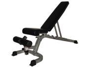 Adjustable Utility Bench in Pewter