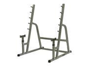 5 Welded Bar Safety Squat Rack w Bench Combo