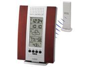 WS 7014CH IT Digital Wireless Forecast Station with Three Multiple Icons in Wood Finish