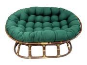 Oval Papasan Cushion w Tufts Base not Included Egg Shell