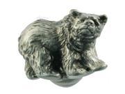 Grizzly Knob Pewter Set of 10