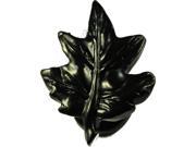 Maple Leaf Knob Black Set of 10