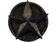 Star Knob Bronzed Black Set of 10