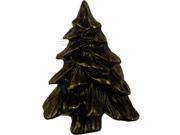 Tree Knob Bronzed Black Set of 10