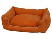 Low Profile Kuddle Lounge 26 in. L x 19 in. W x 8 in. H Apricot