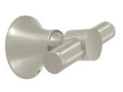 Solid Brass Double Robe Hook 88 Series Satin Nickel